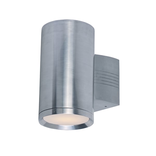 Maxim Lighting Lightray 1-Light 5" Wide Brushed Aluminum Outdoor Wall Sconce 6101AL - main